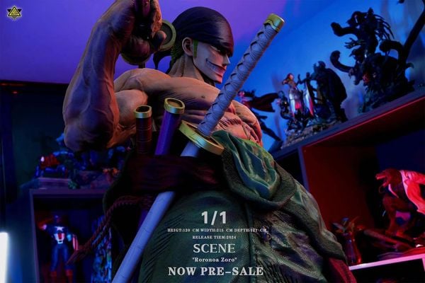 Roronoa Zoro Life Scale - One Piece | Super Bomb Studio Resin Figure