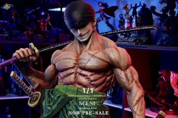 Roronoa Zoro Life Scale - One Piece | Super Bomb Studio Resin Figure